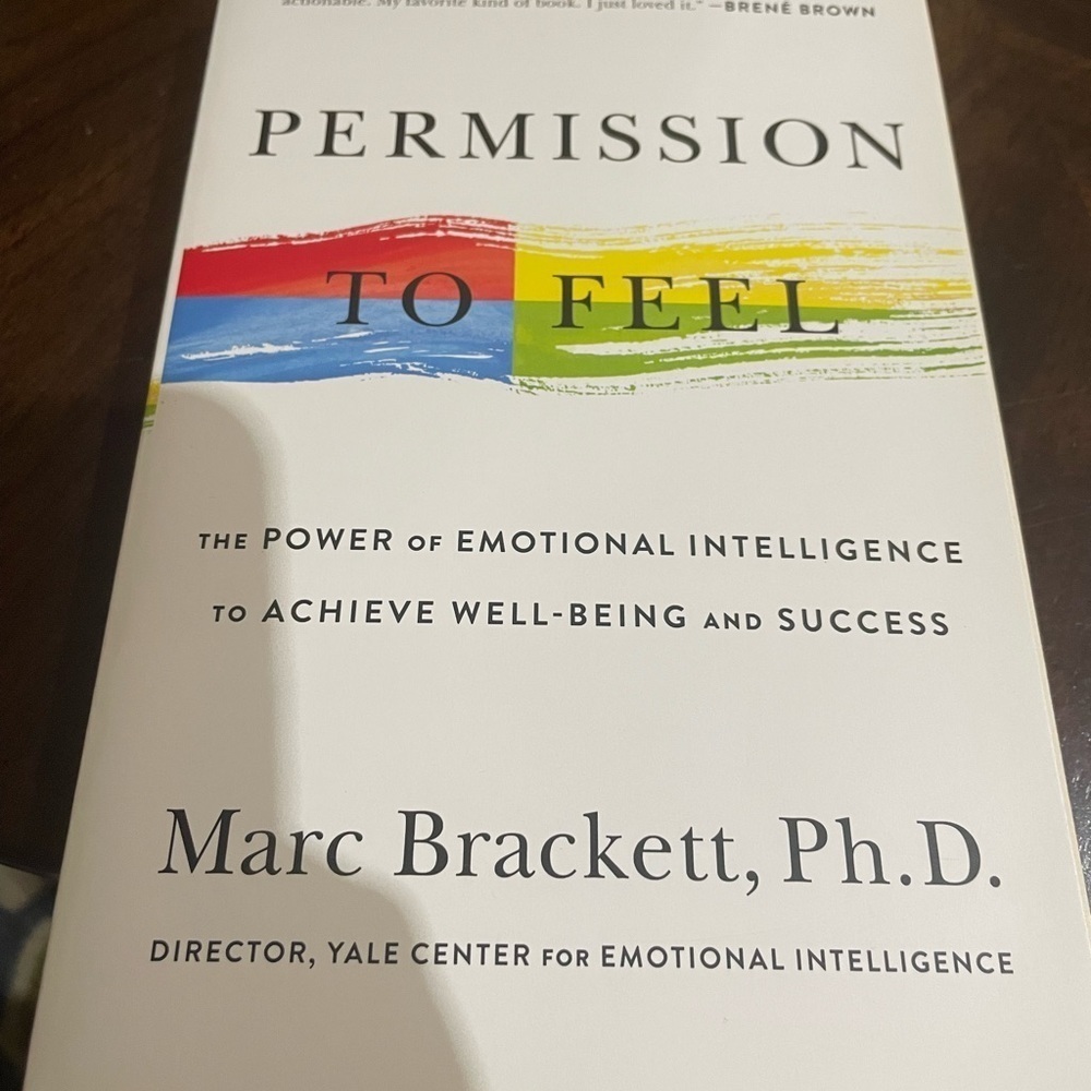 Permission to Feel by Marc Brackett, Ph.D, paperback